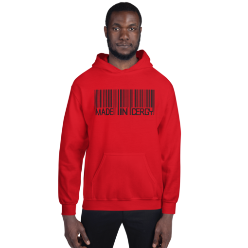 CODEBARRE DEFFINAL 2 1 mockup Front Mens 2 Red