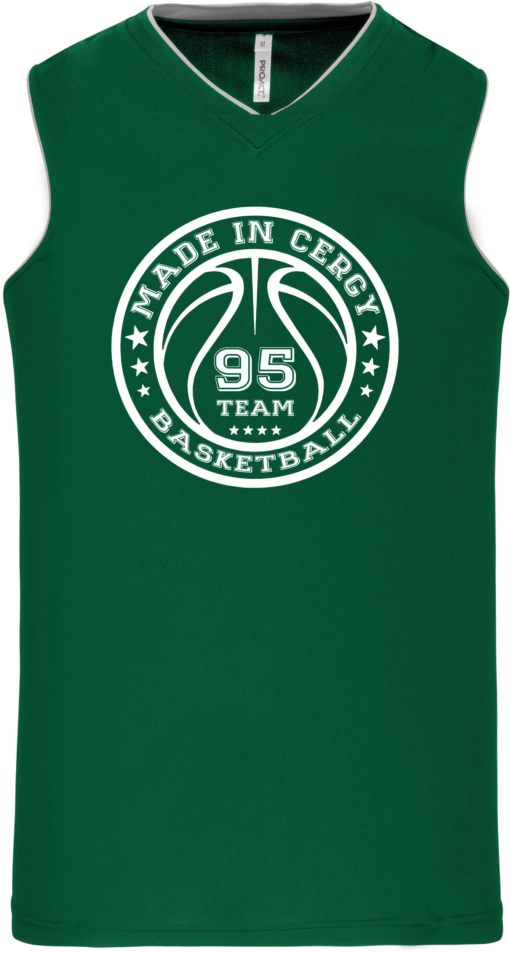 maillot basket vert