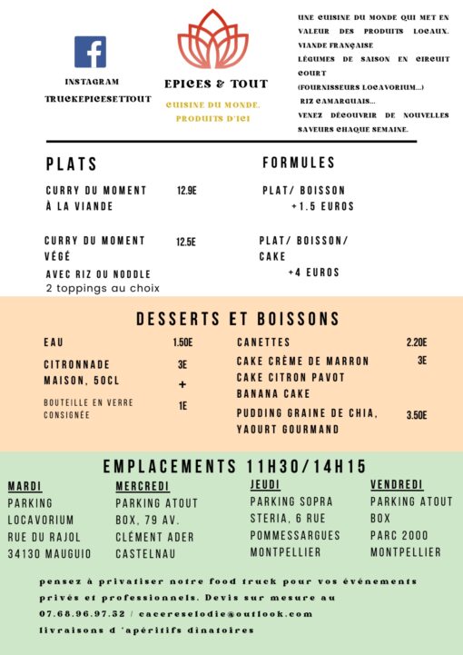 Food Truck Epices et tout – Image 6